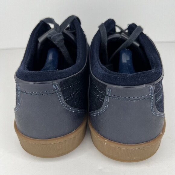 ALDO Casual Two-Tone Navy Suede and Faux Leather Premium Loafers Mens Size 12 main image 6